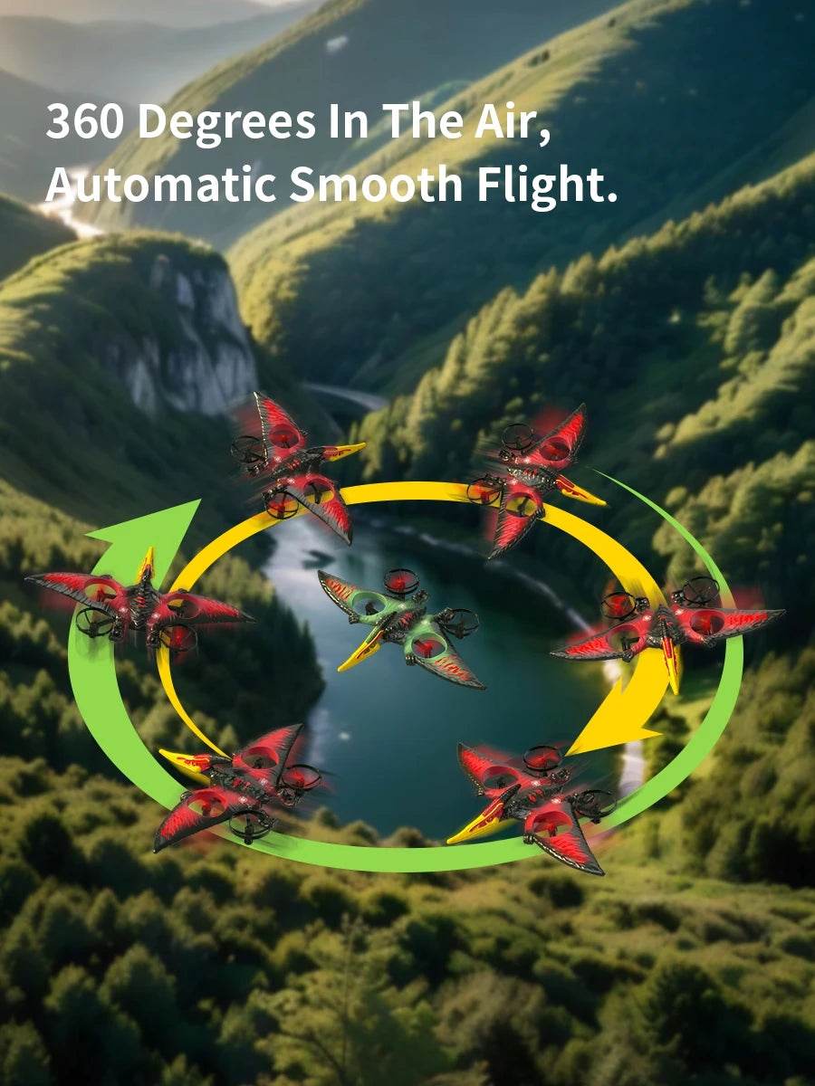 RC Plane Remote Control 2.4G EPP 360 Degree Rotation Dinosaur Glider - ToylandEU