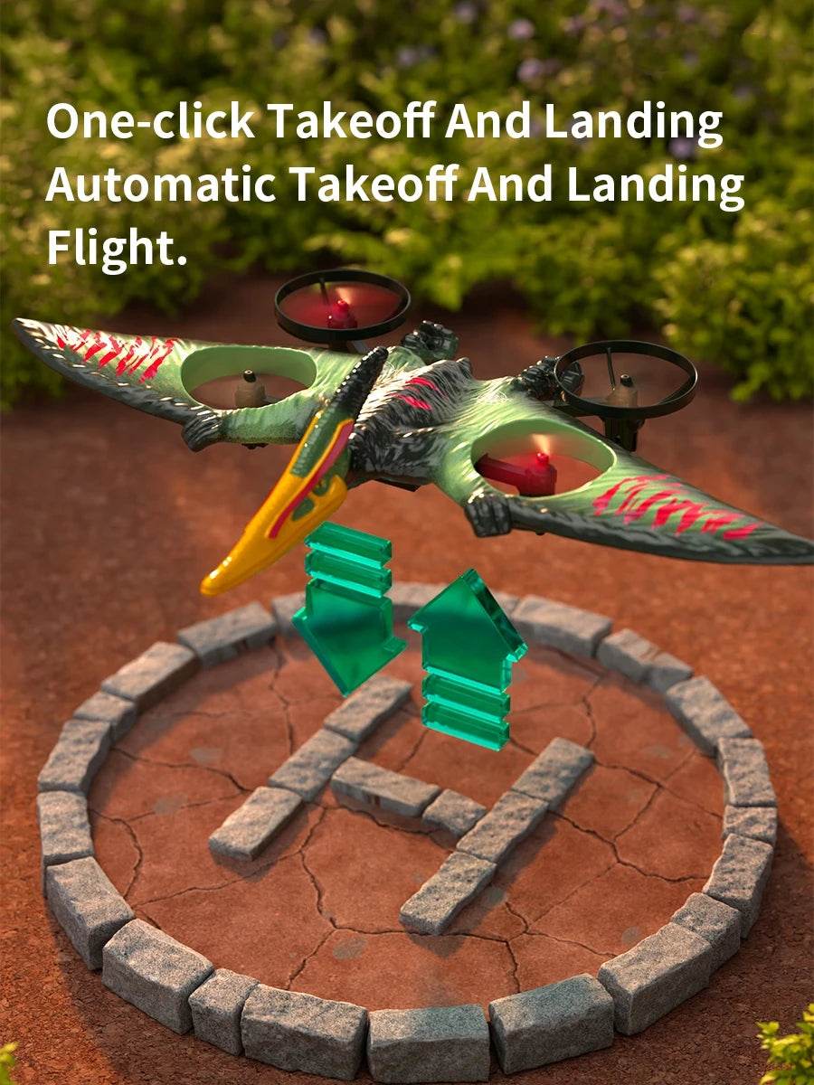 RC Plane Remote Control 2.4G EPP 360 Degree Rotation Dinosaur Glider - ToylandEU