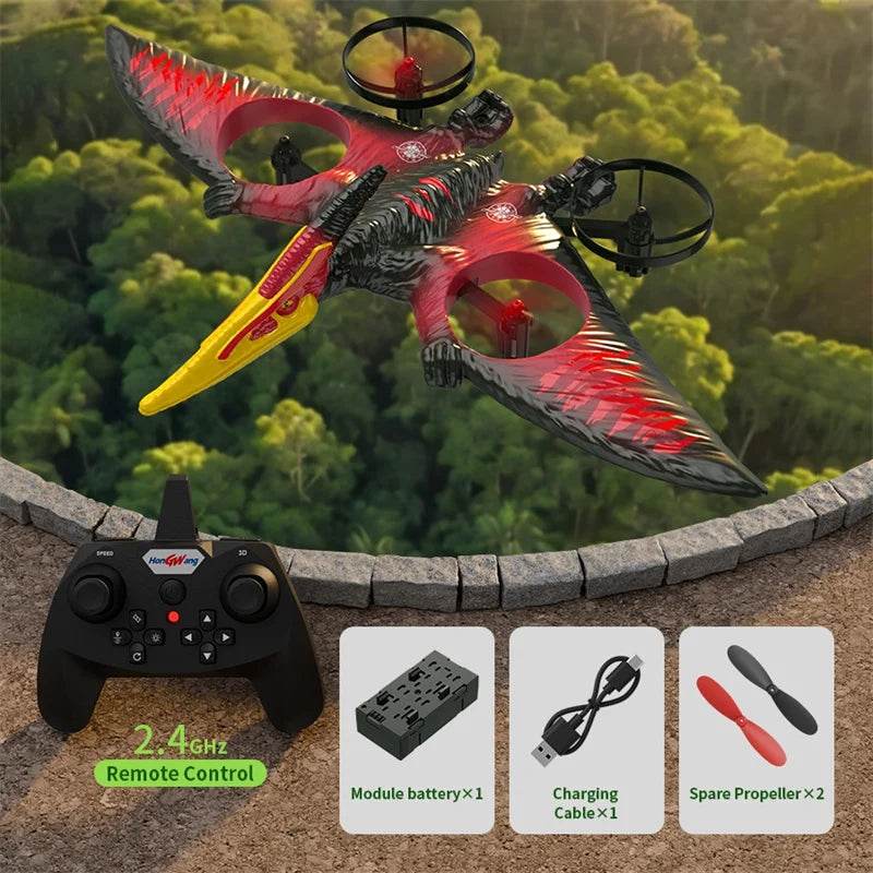 RC Plane Remote Control 2.4G EPP 360 Degree Rotation Dinosaur Glider - ToylandEU