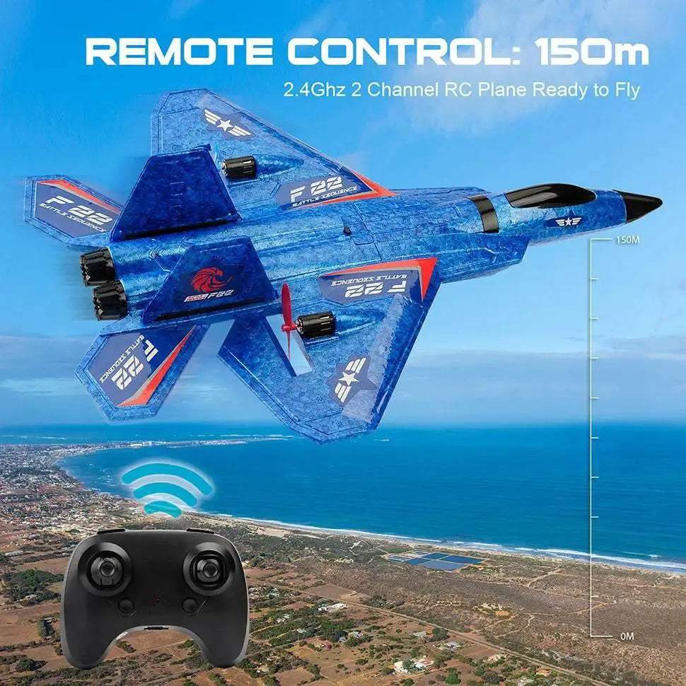  RC Plane SU-27 Aircraft Remote Control 2.4G EPP Foam Toys -  ToylandEU™
