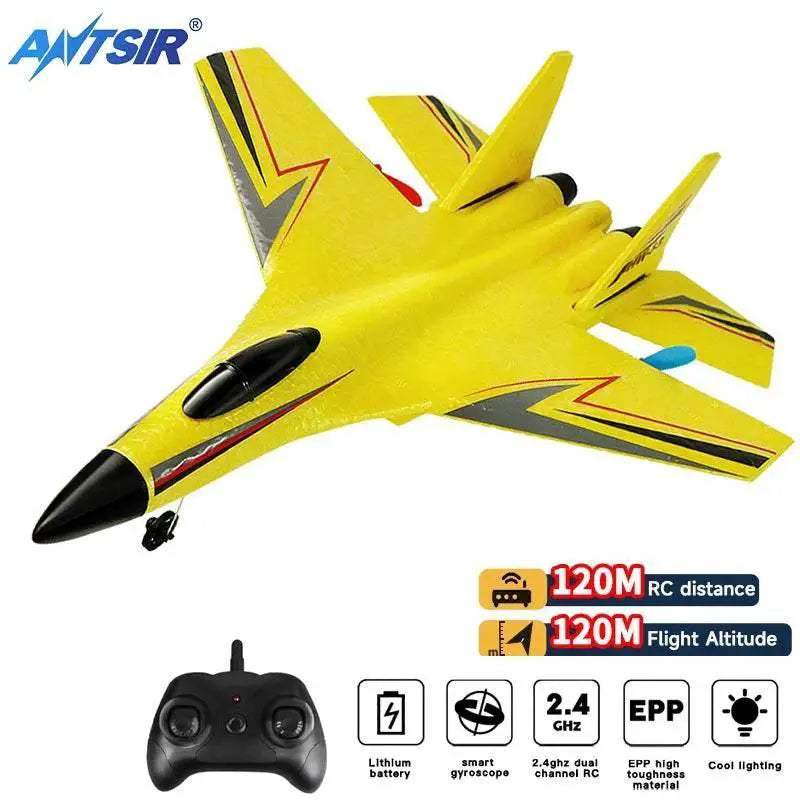 RC Plane SU-27 Aircraft Remote Control Helicopter 2.4G - ToylandEU