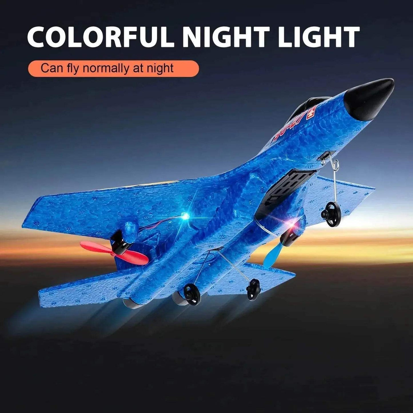 RC Plane SU-27 Aircraft Remote Control Helicopter 2.4G - ToylandEU