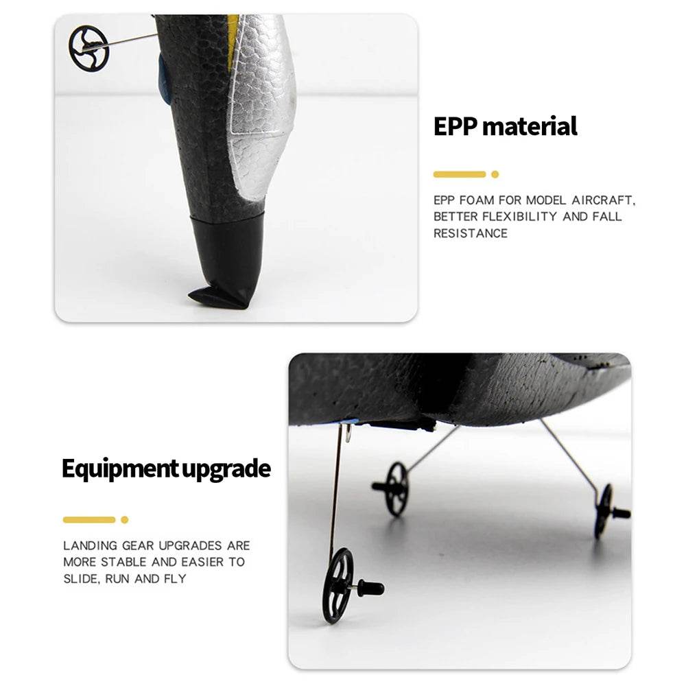 RC Plane SU35 2.4G With LED Lights Remote Control Aircraft - ToylandEU