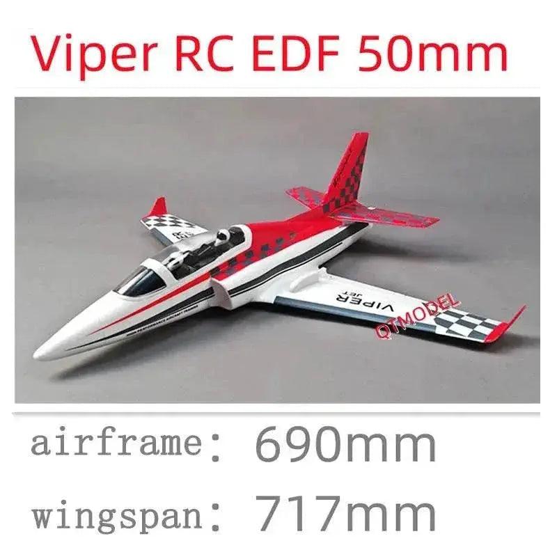  RC Viper 50mm Electric Remote-Controlled Ductal Aircraft - Ideal Gift for RC Plane Enthusiasts -  ToylandEU™
