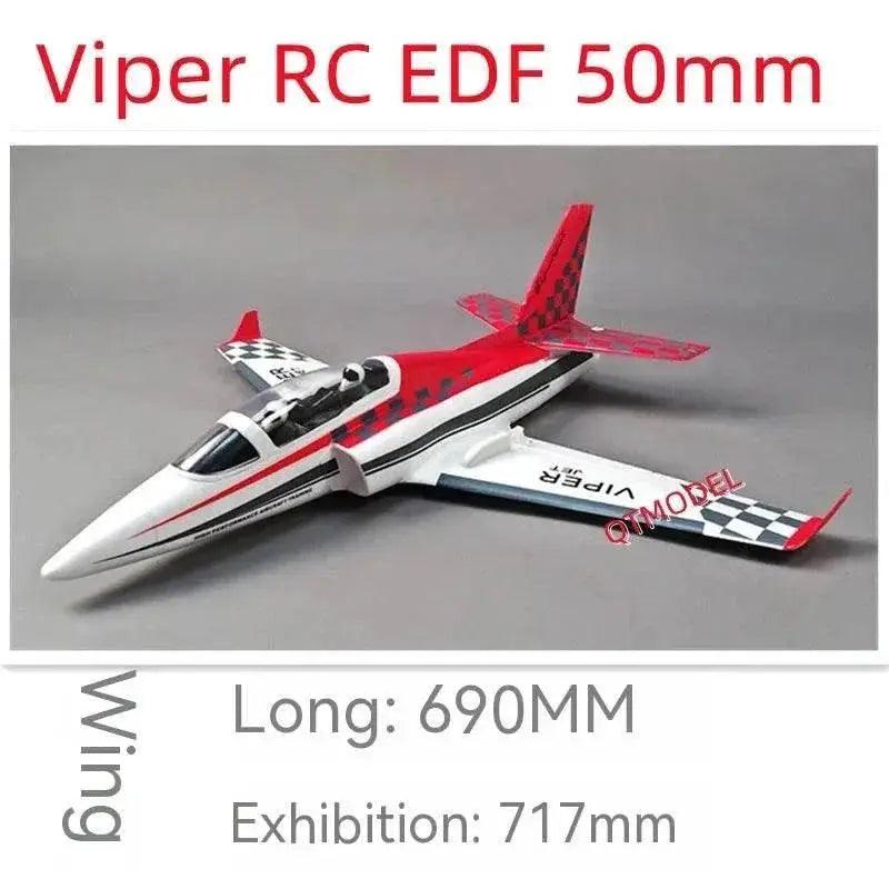  RC Viper 50mm Electric Remote-Controlled Ductal Aircraft - Ideal Gift for RC Plane Enthusiasts -  ToylandEU™