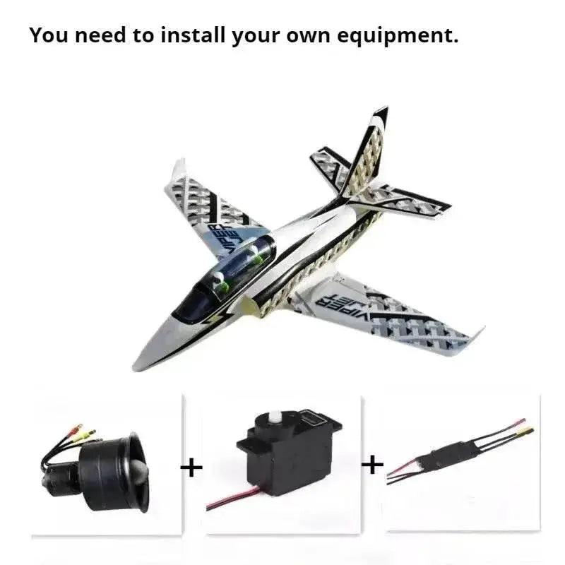  RC Viper 50mm Electric Remote-Controlled Ductal Aircraft - Ideal Gift for RC Plane Enthusiasts -  ToylandEU™