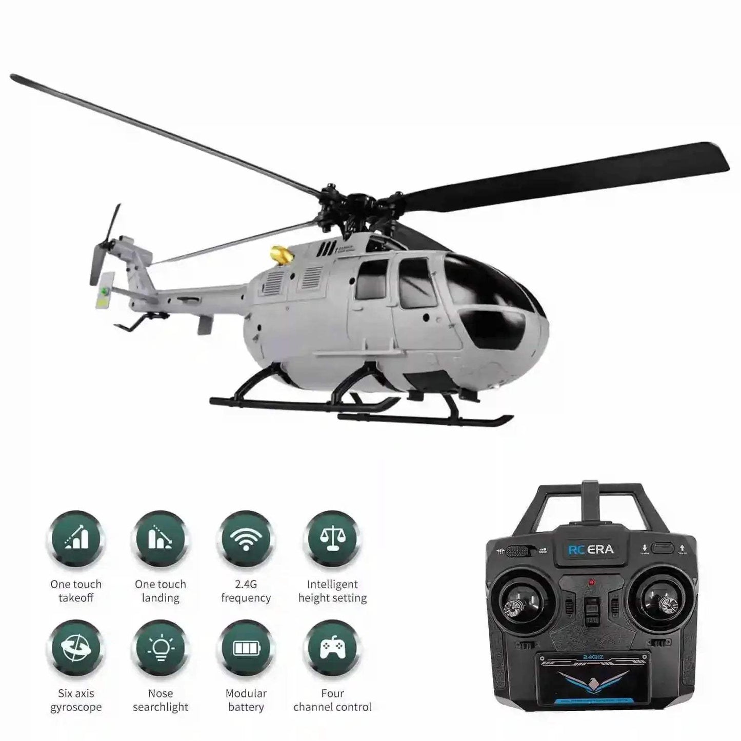 RC Plane With 6 Axis Gyro Stabilization And Altitude Hold - ToylandEU