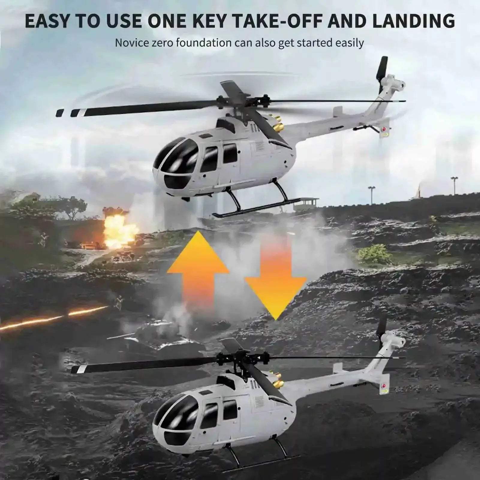 RC Plane With 6 Axis Gyro Stabilization And Altitude Hold - ToylandEU