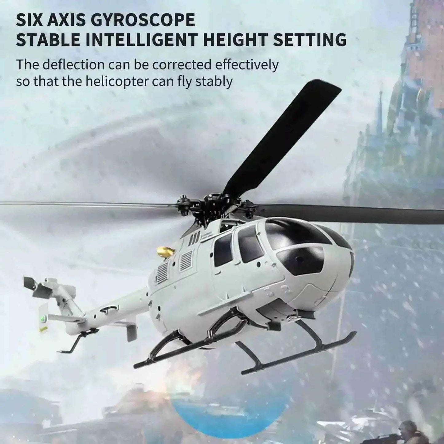 RC Plane With 6 Axis Gyro Stabilization And Altitude Hold - ToylandEU