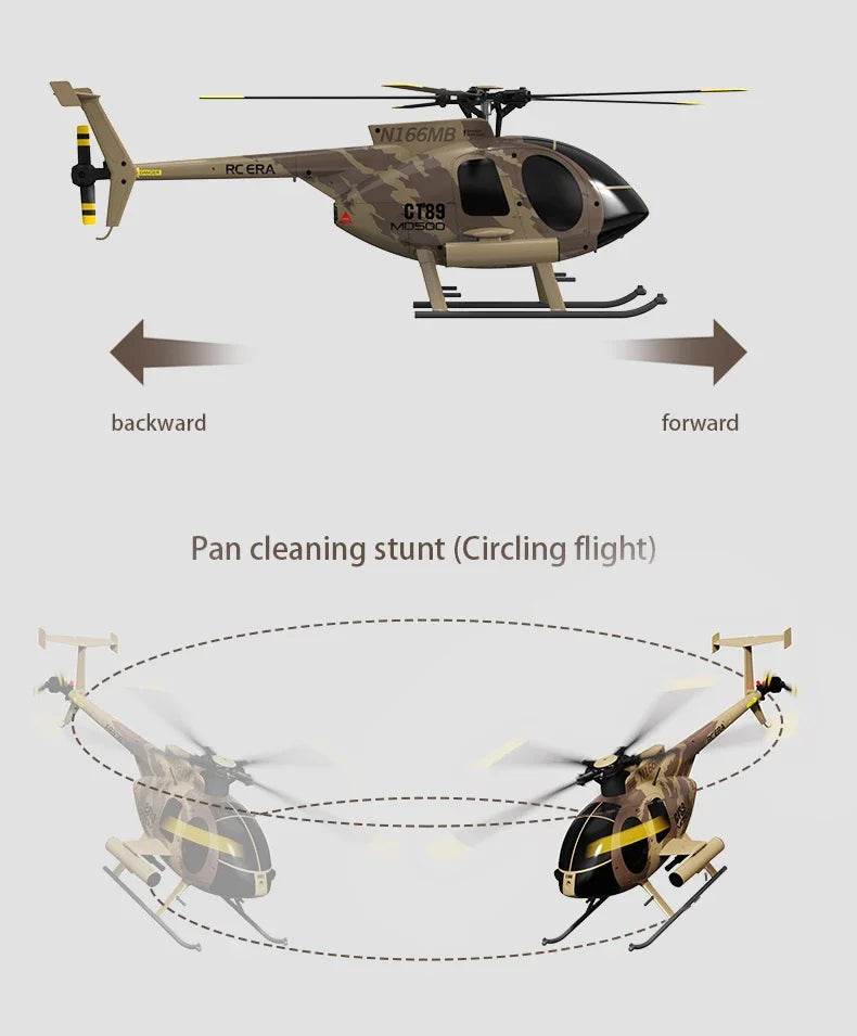 RC RC 1:28 C189 Brushless Dual-Motor Remote Helicopter with 6-Axis Gyro and One-Click Takeoff/Landing - ToylandEU