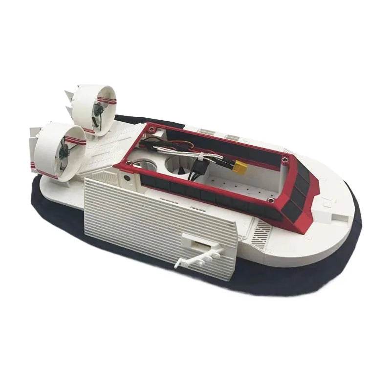 RC RC 45CM Electric Amphibious Hovercraft with Remote Control - Jet Boat Model Toy Ship - ToylandEU