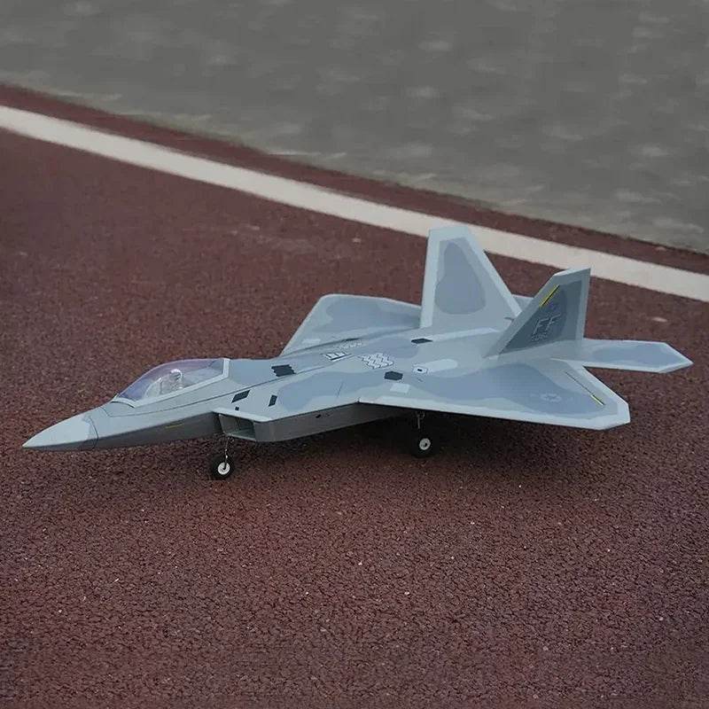 RC RC F-22 Raptor 4s Electric Remote Control Airplane Toy - 40mm Twin Engine Model - ToylandEU