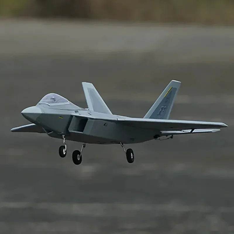 RC RC F-22 Raptor 4s Electric Remote Control Airplane Toy - 40mm Twin Engine Model - ToylandEU