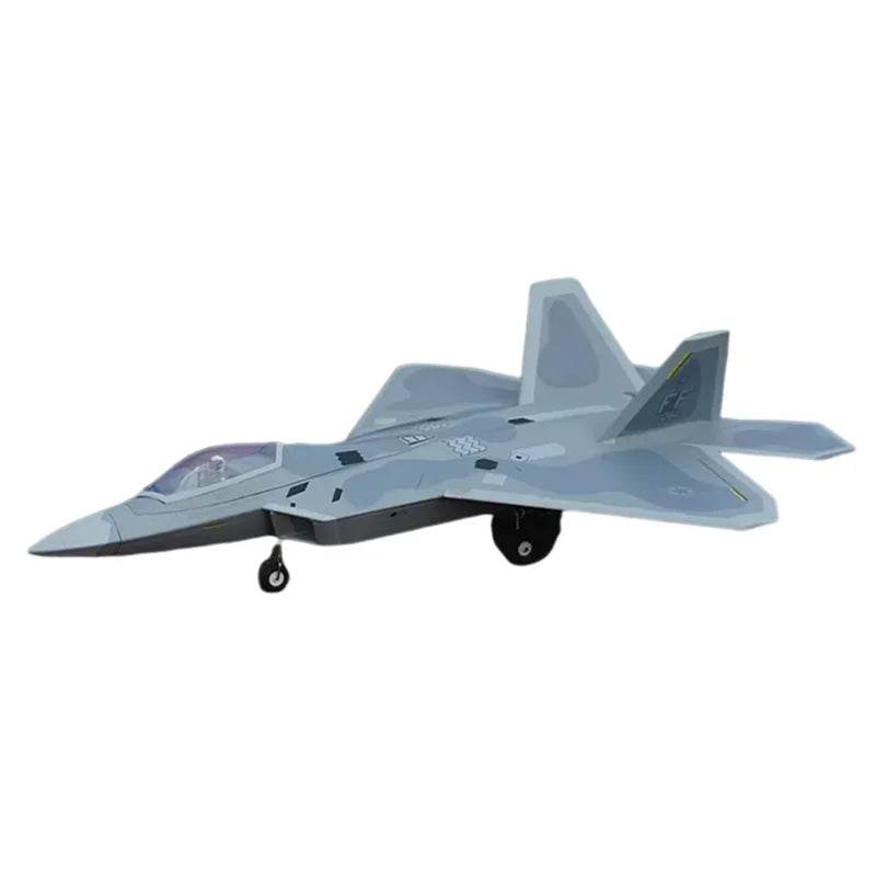 RC RC F-22 Raptor 4s Electric Remote Control Airplane Toy - 40mm Twin Engine Model - ToylandEU