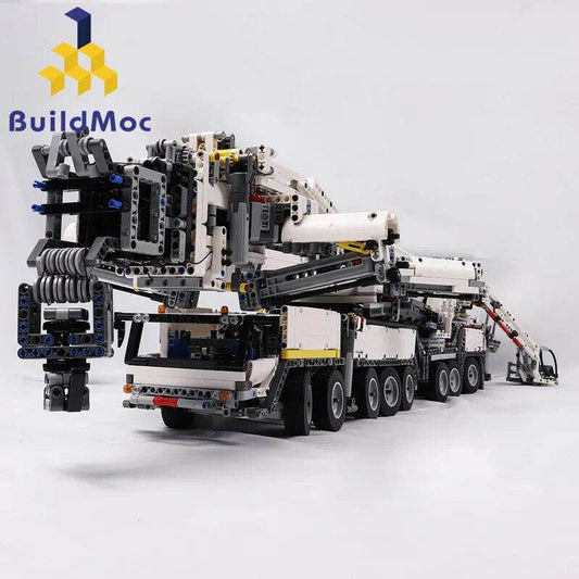 RC RC High-Tech Motorized Mobile Crane Building Kit for Creative Fun - ToylandEU
