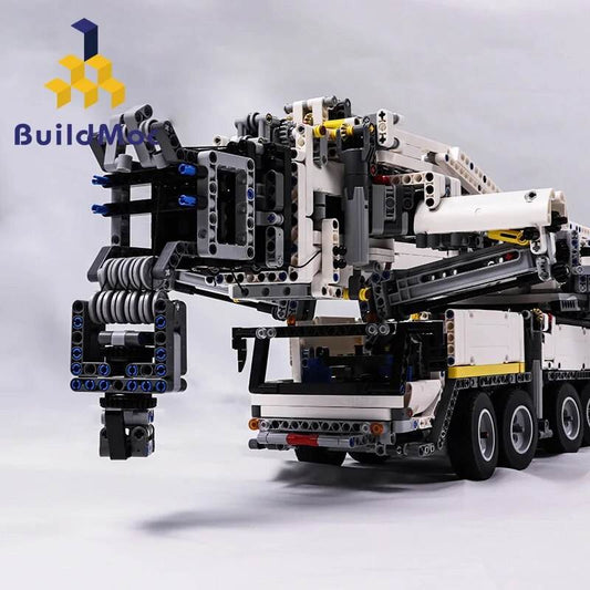 RC RC High-Tech Motorized Mobile Crane Building Kit for Creative Fun - ToylandEU