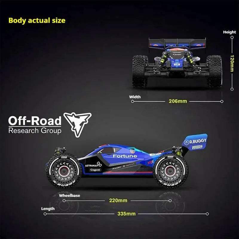  RC RC RLX12S High-Speed Brushless 1:12 Electric 90 KMH Off-Road Car with Four-Wheel Drive and Drift Capabilities -  ToylandEU™