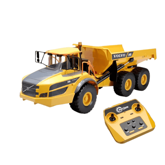 RC RC Volvo A40G Dump Truck 1:20 Scale - Powerful 6WD Remote Control Fun - ToylandEU