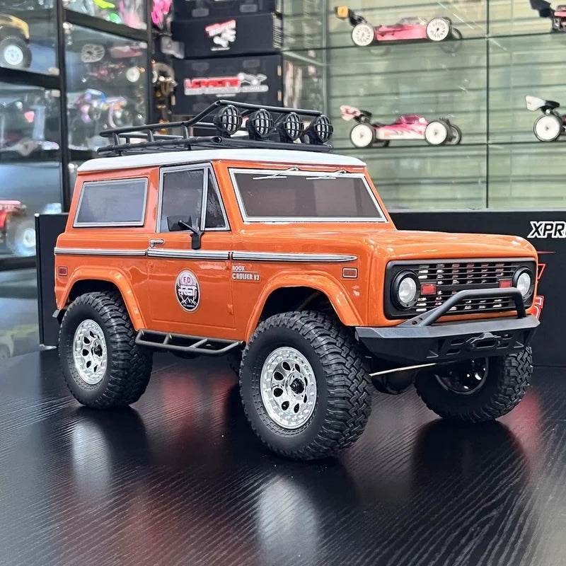 RC RGT 1:10 136100v3fd 4WD Ford Bronco Remote Control Off-Road Vehicle with Anti-Climbing Features - ToylandEU