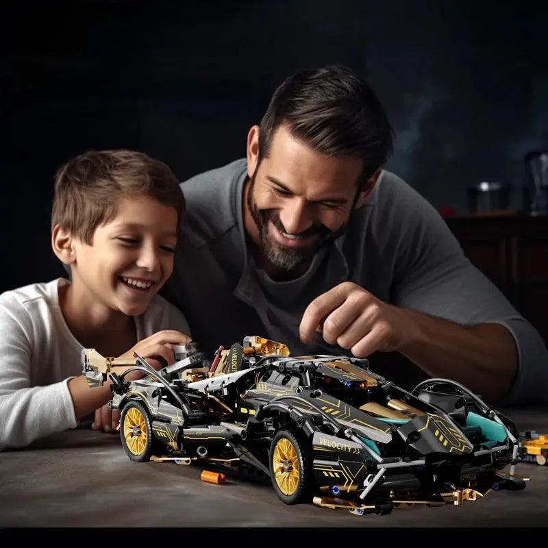  RC Racer Building Kit With Remote Lego Compatible Elite -  ToylandEU™