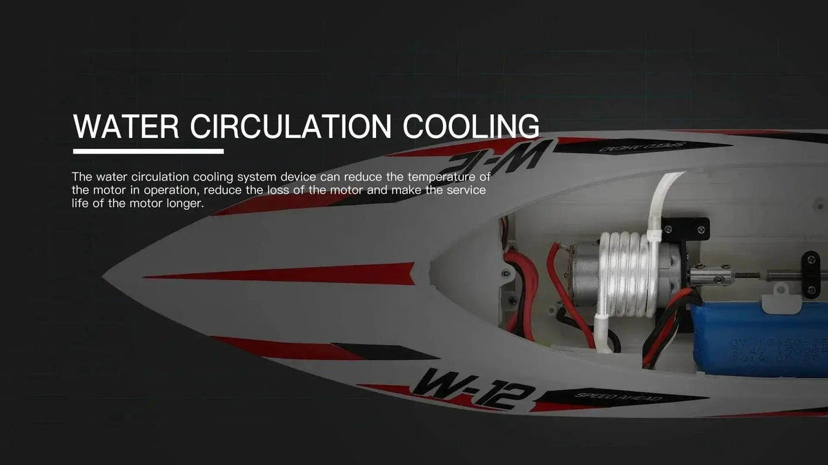  RC WL916 WL912-A 55KM/H Brushless High-Speed RC Racing Boat with 2200mAh Battery - Remote Control Speedboat for Ages 14+ -  ToylandEU™