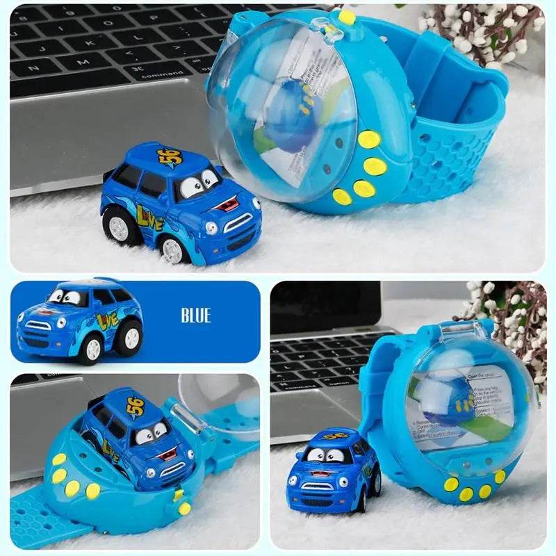 RC Racing Car Watch with Remote Control - Fun USB-Charging Toy for All Ages - ToylandEU