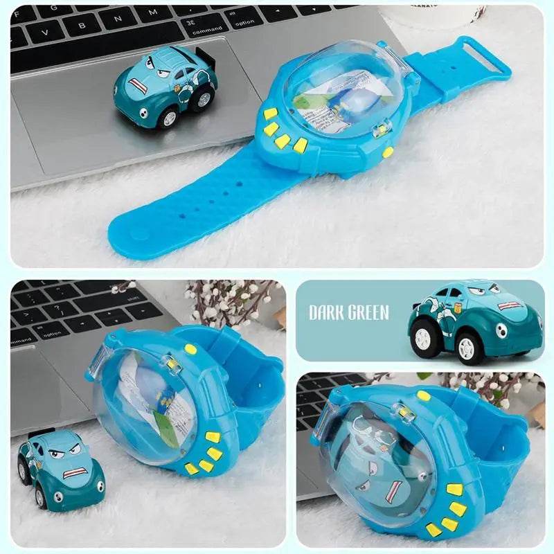 RC Racing Car Watch with Remote Control - Fun USB-Charging Toy for All Ages - ToylandEU