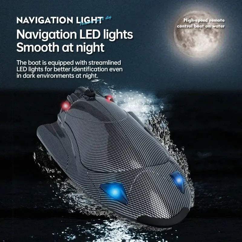 RC Racing Speedboat Remote Control Boat High Speed - ToylandEU