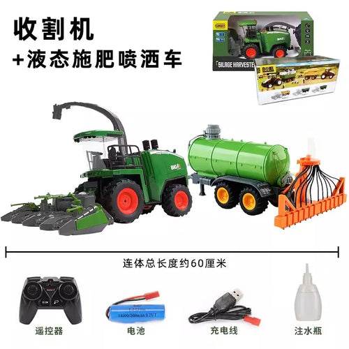 RC Realistic 1/24 Scale RC Farm Truck with Smoking Effect - 2.4Ghz Control - ToylandEU