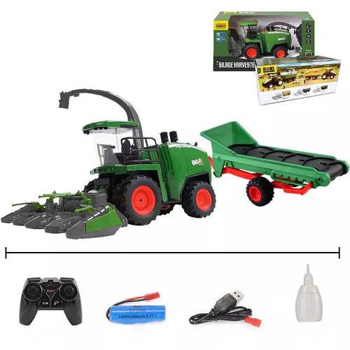 RC Realistic 1/24 Scale RC Farm Truck with Smoking Effect - 2.4Ghz Control - ToylandEU