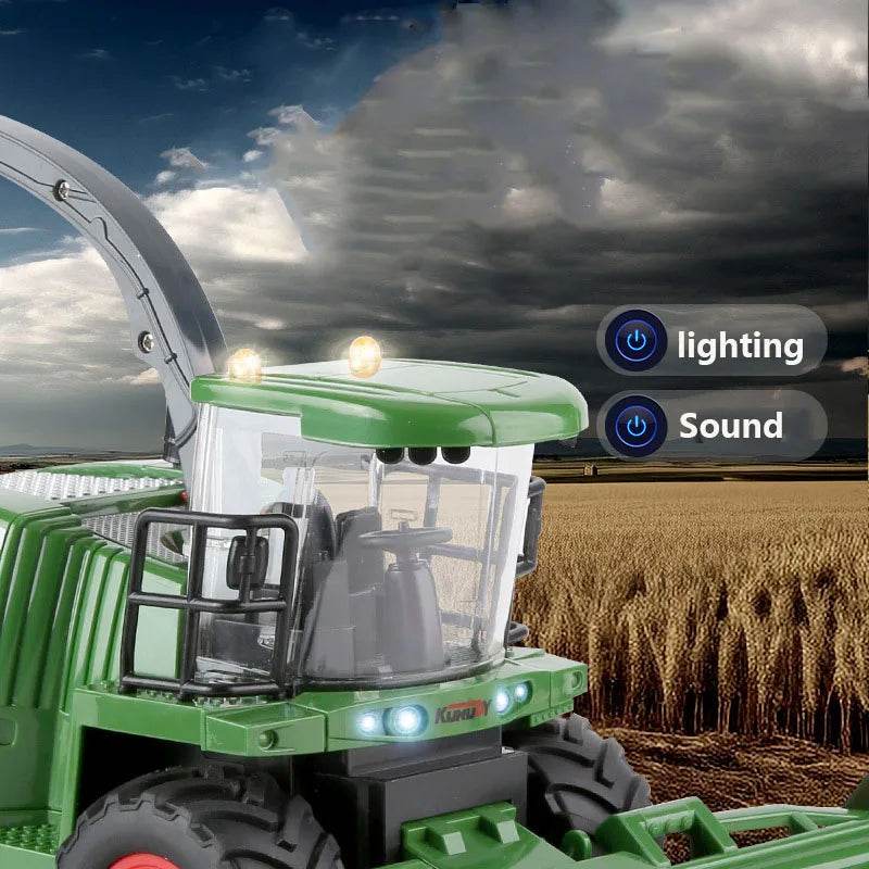 RC Realistic 1/24 Scale RC Farm Truck with Smoking Effect - 2.4Ghz Control - ToylandEU