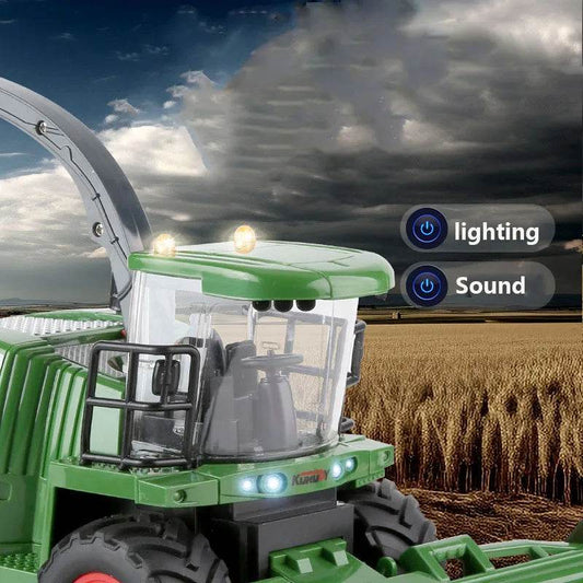 RC Realistic 1/24 Scale RC Farm Truck with Smoking Effect - 2.4Ghz Control - ToylandEU