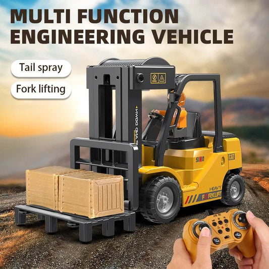 RC Realistic 2.4Ghz Remote Control Forklift Truck for Kids and Adults - ToylandEU