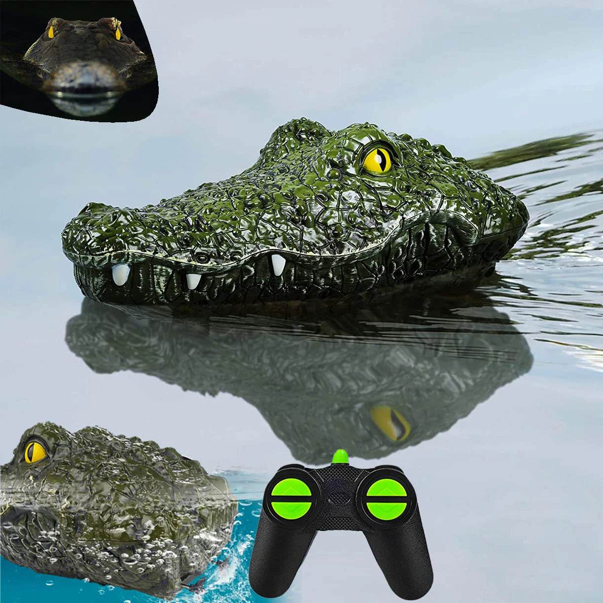RC Rechargeable Electric Alligator RC Boat - Ultimate Summer Pool Toy for Kids & Adults - ToylandEU