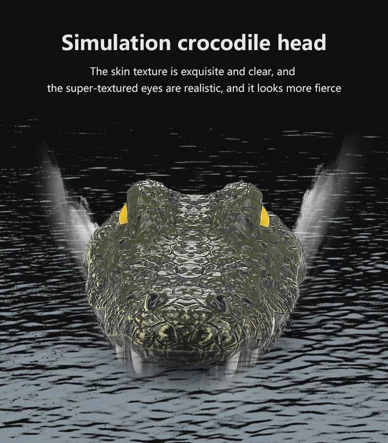 RC Rechargeable Electric Alligator RC Boat - Ultimate Summer Pool Toy for Kids & Adults - ToylandEU