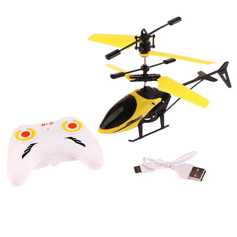 RC Rechargeable Mini RC Drone with Remote Control - Kid-Friendly Helicopter Toy - ToylandEU