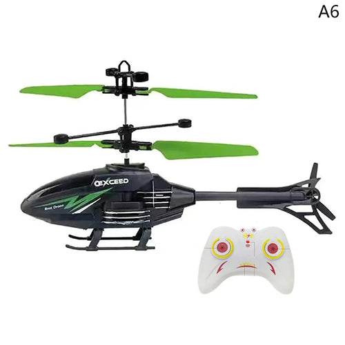 RC Rechargeable Mini RC Drone with Remote Control - Kid-Friendly Helicopter Toy - ToylandEU