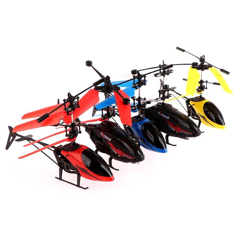 RC Rechargeable Mini RC Drone with Remote Control - Kid-Friendly Helicopter Toy - ToylandEU