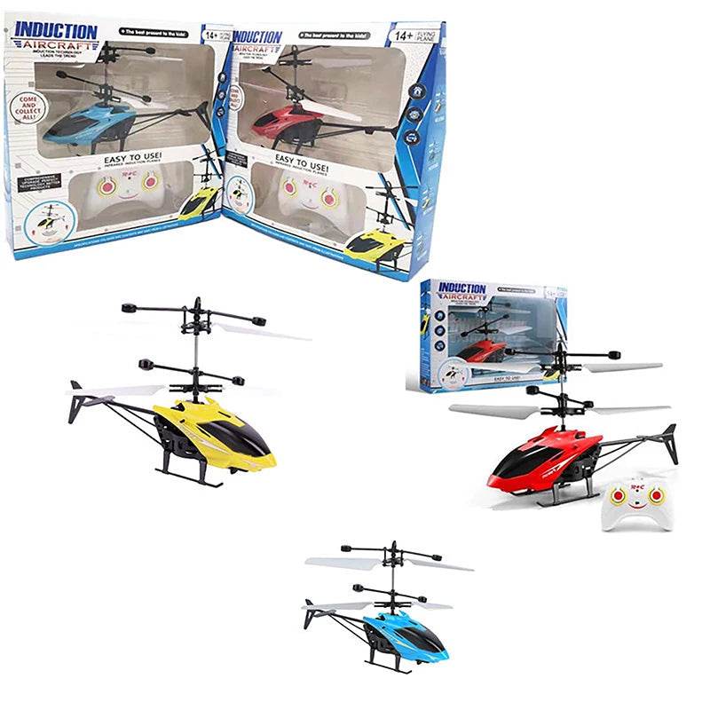 RC Rechargeable Mini RC Drone with Remote Control - Kid-Friendly Helicopter Toy - ToylandEU