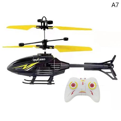 RC Rechargeable Mini RC Drone with Remote Control - Kid-Friendly Helicopter Toy - ToylandEU