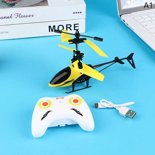 RC Rechargeable Mini RC Drone with Remote Control - Kid-Friendly Helicopter Toy - ToylandEU