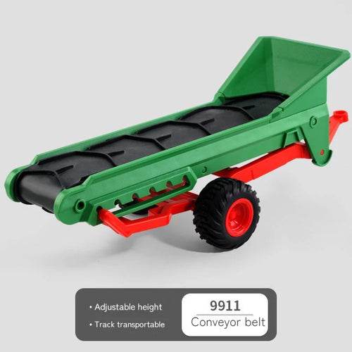 RC Remote Control 2.4GHz LED Tractor Trailer Farm Toy - 1:24 Scale Fun - ToylandEU