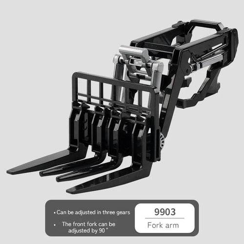 RC Remote Control 2.4GHz LED Tractor Trailer Farm Toy - 1:24 Scale Fun - ToylandEU