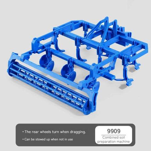 RC Remote Control 2.4GHz LED Tractor Trailer Farm Toy - 1:24 Scale Fun - ToylandEU