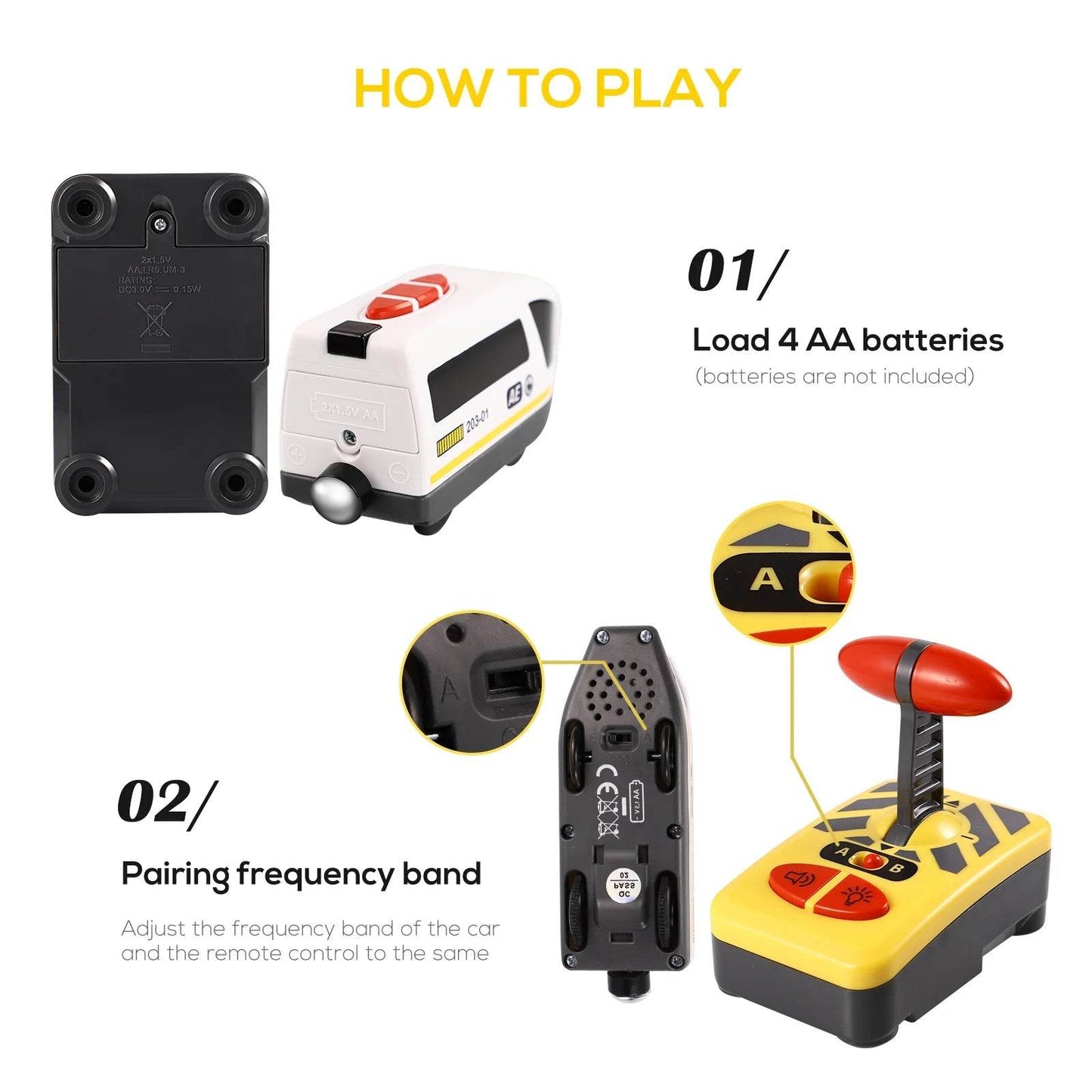 RC Remote Control Electric Train Toy - Fun for Kids & Collectors! - ToylandEU