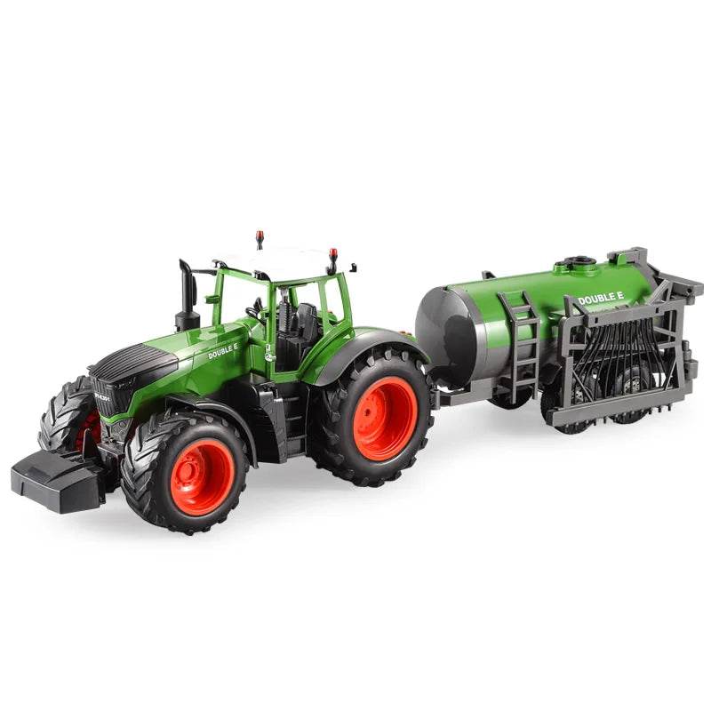 RC Remote Control Farming Adventure: 4WD Tractor & Trailer Set - ToylandEU