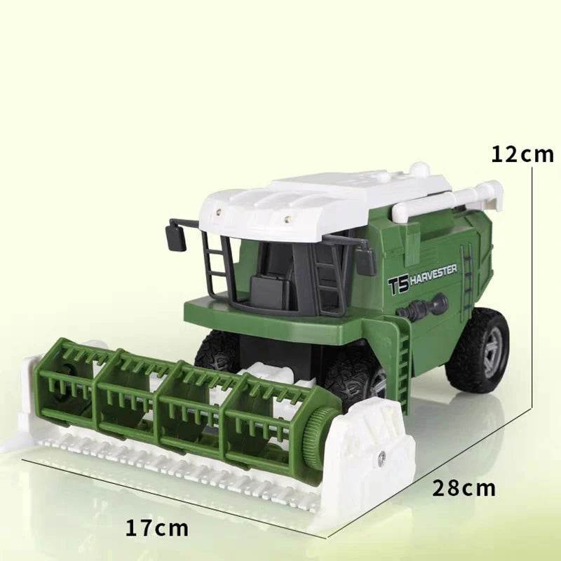 RC Remote Control Farming Tractor - Realistic Harvester Simulation Toy - ToylandEU