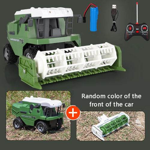 RC Remote Control Farming Tractor - Realistic Harvester Simulation Toy - ToylandEU