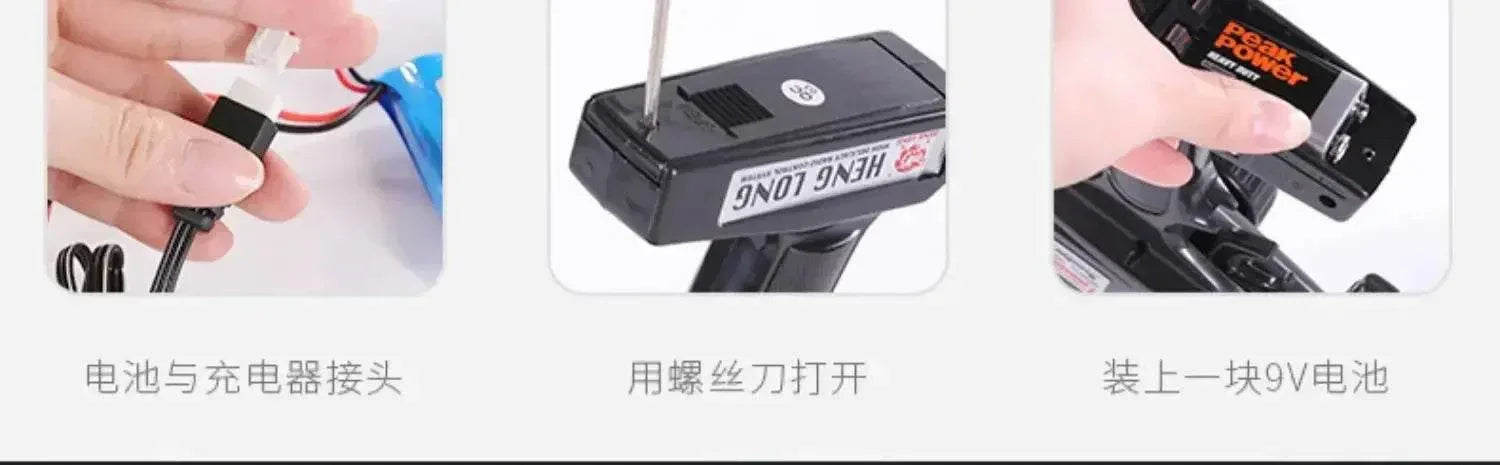 Lancha de rescate contra incendios a control remoto RC - Modelo de simulación de chorro de agua de 2.4G para diversión infantil al aire libre - ToylandEU