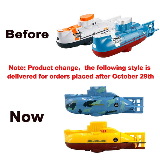 RC Remote Control Mini Submarine - 6CH Waterproof Adventure Toy - ToylandEU